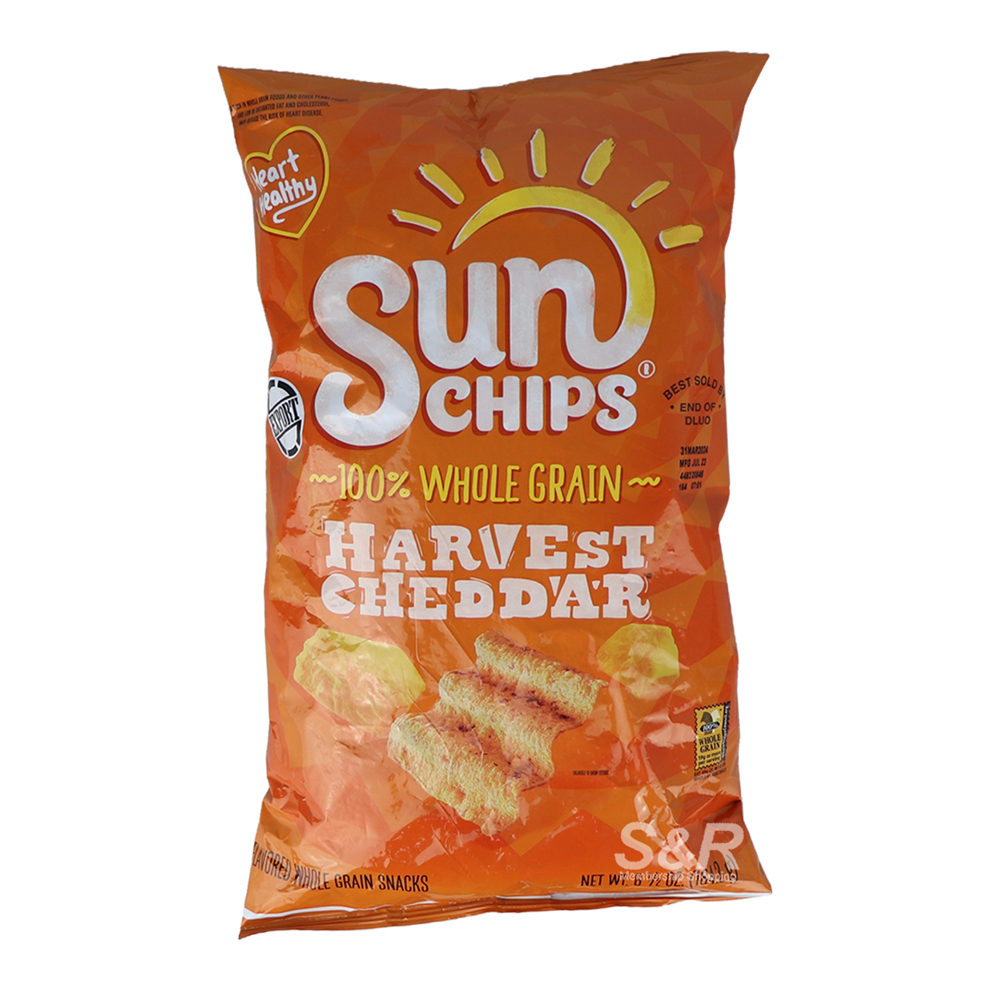 Sun Chips Whole Grain Harvest Cheddar 184g Sun Chips Whole Grain Harvest Cheddar 184g